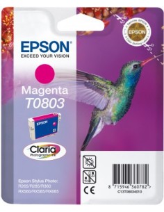 Epson Hummingbird Cartuccia di inchiostro Magenta T0803 Claria Photographic Ink
