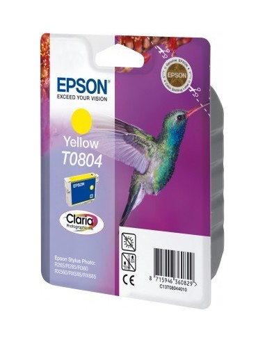 Epson Hummingbird Cartuccia di inchiostro Yellow T0804 Claria Photographic Ink