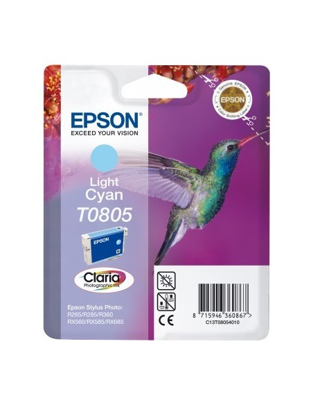 Epson Hummingbird Cartuccia di inchiostro Light Cyan T0805 Claria Photographic Ink