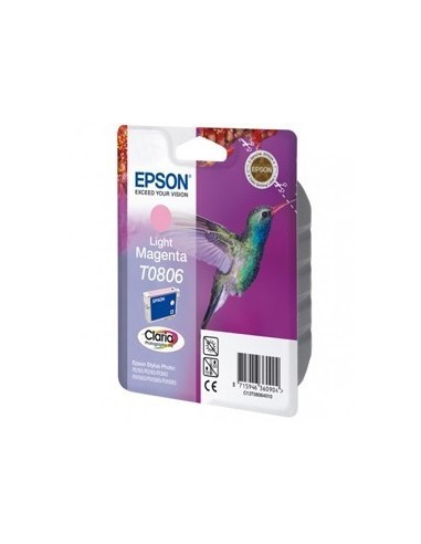 Epson Hummingbird Cartuccia di inchiostro Light Magenta T0806 Claria Photographic Ink