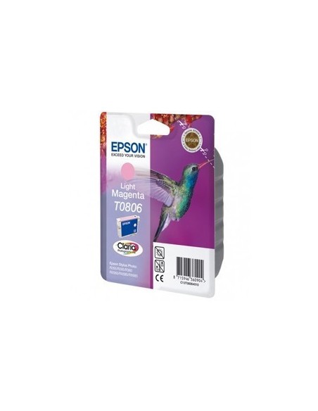 Epson Hummingbird Cartuccia di inchiostro Light Magenta T0806 Claria Photographic Ink