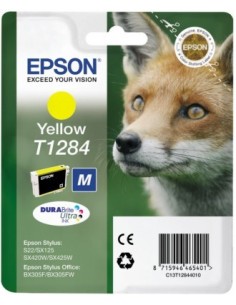 Epson Fox Cartuccia di inchiostro Yellow T1284 DURABrite Ultra Ink 2