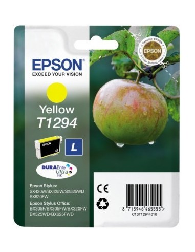 Epson Apple Cartuccia di inchiostro Yellow T1294 DURABrite Ultra Ink