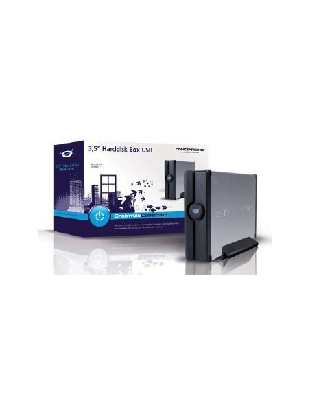 Conceptronic C20-003 Nero, Grigio 3.5"