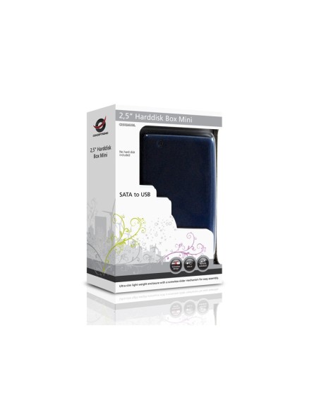 Conceptronic 2,5" Harddisk Box Mini Blue