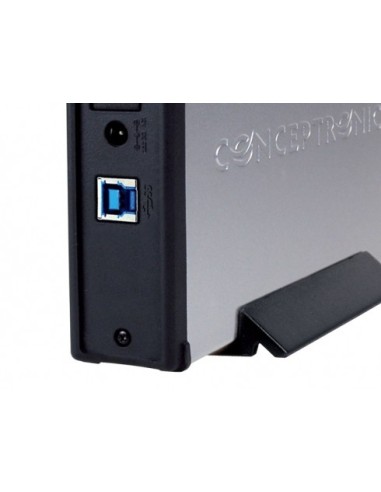 Conceptronic CHD3SUSB3 contenitore di unità di archiviazione Argento 3.5"