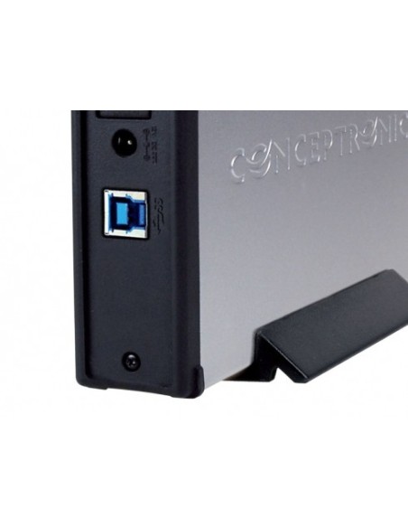 Conceptronic CHD3SUSB3 contenitore di unità di archiviazione Argento 3.5"