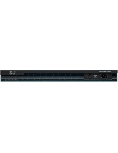 Cisco 2901 router cablato Gigabit Ethernet Nero