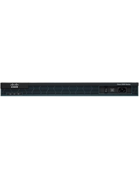 Cisco 2901 router cablato Gigabit Ethernet Nero