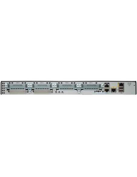 Cisco 2901 router cablato Gigabit Ethernet Nero