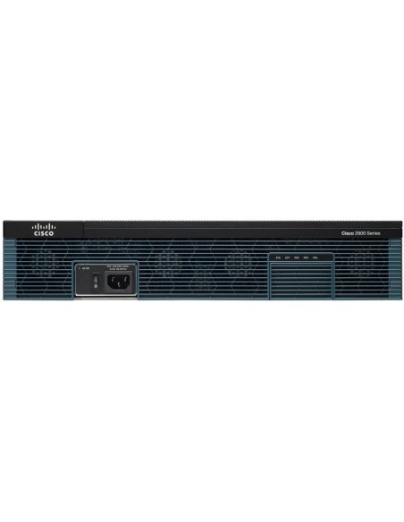 Cisco 2921 router cablato Gigabit Ethernet Nero