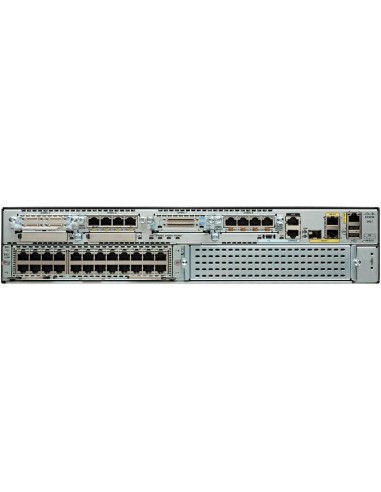 Cisco 2921 router cablato Gigabit Ethernet Nero
