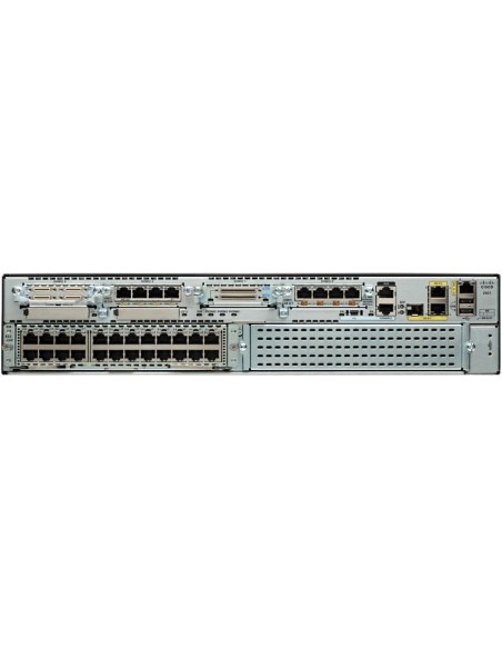Cisco 2921 router cablato Gigabit Ethernet Nero