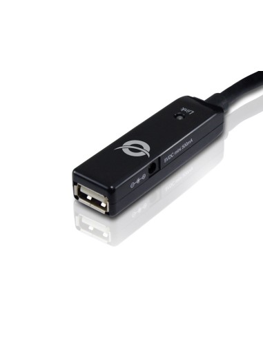 Conceptronic CCUSBAMAF10A cavo USB 10 m USB 2.0 USB A Nero