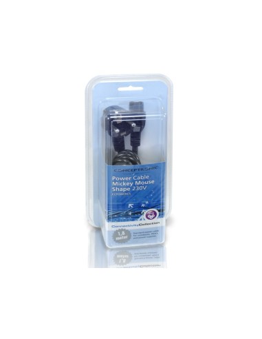 Conceptronic Power Cable Mickey Mouse Shape 230V
