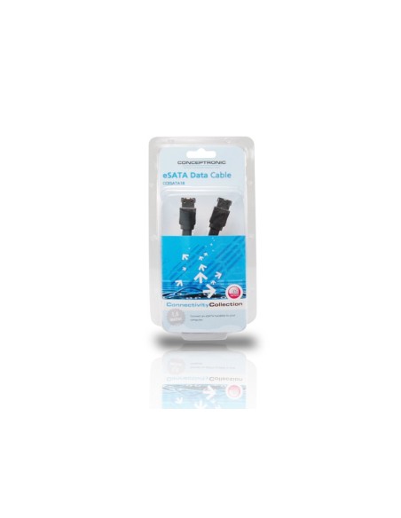 Conceptronic eSATA - eSATA 1.8m cavo SATA 1,8 m Nero