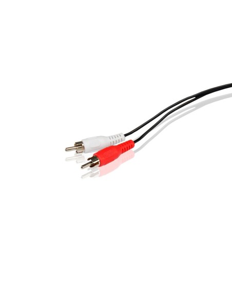 Conceptronic 3.5" Female Jack to 2x Male RCA