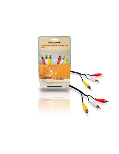 Conceptronic Composite Video and Audio Cable