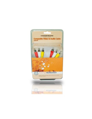 Conceptronic Composite Video and Audio Cable