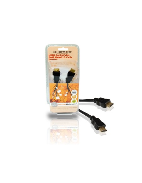 Conceptronic HDMI Audio Video Gold Plated 1.3 Cable