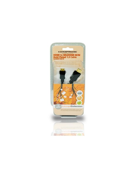 Conceptronic HDMI to MiniHDMI M M Gold Plated 1.3 Cable