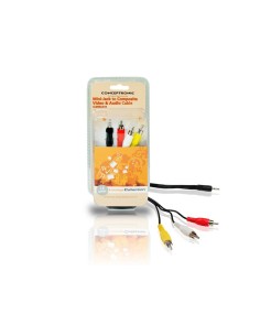 Conceptronic Mini-Jack to Composite Video and Audio Cable 2