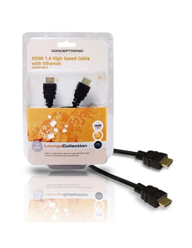 Conceptronic CLHDMI14EG18 cavo HDMI 1,8 m HDMI tipo A (Standard) Nero