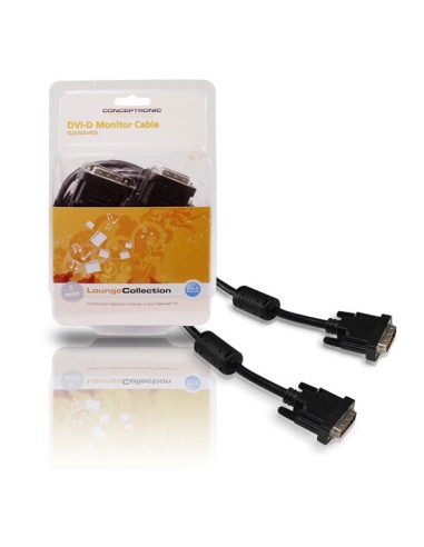 Conceptronic CLDVIDDVID5 cavo DVI 5 m DVI-D Nero