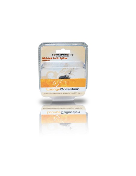 Conceptronic Mini-Jack Split Audio Adapter