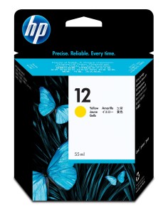 HP 12 cartuccia d'inchiostro 1 pz Originale Giallo