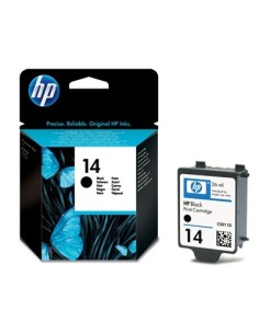 HP 14 cartuccia d'inchiostro 1 pz Originale Nero