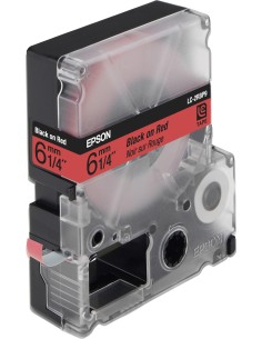 Epson Nastro fondo Pastello Rosso per testo Nero 6 9 LC-2RBP9