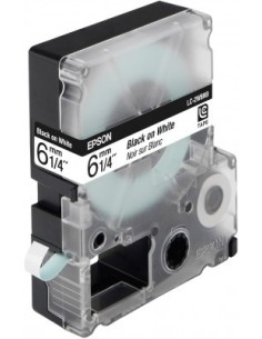 Epson Nastro Bianco per testo Nero 6 9