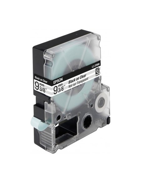 Epson Nastro trasparente testo nero 9 9