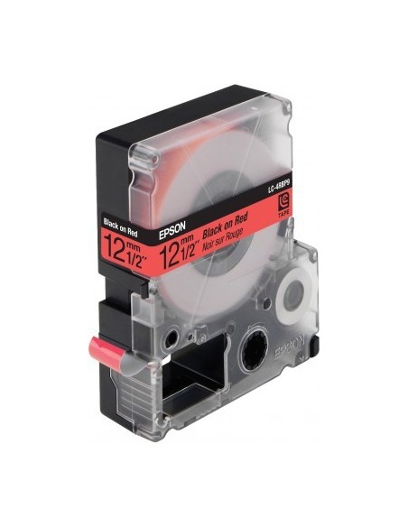 Epson Nastro Rosso per testo Nero 12 9