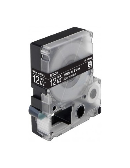 Epson NastroVivid Nero per testo bianco 12 9
