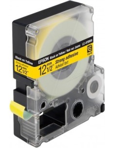 Epson Nastro fondo Giallo per testo Nero 12 9