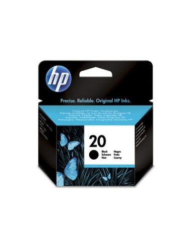 HP 20 cartuccia d'inchiostro 1 pz Originale Nero