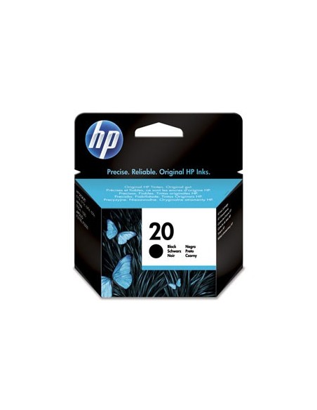 HP 20 cartuccia d'inchiostro 1 pz Originale Nero