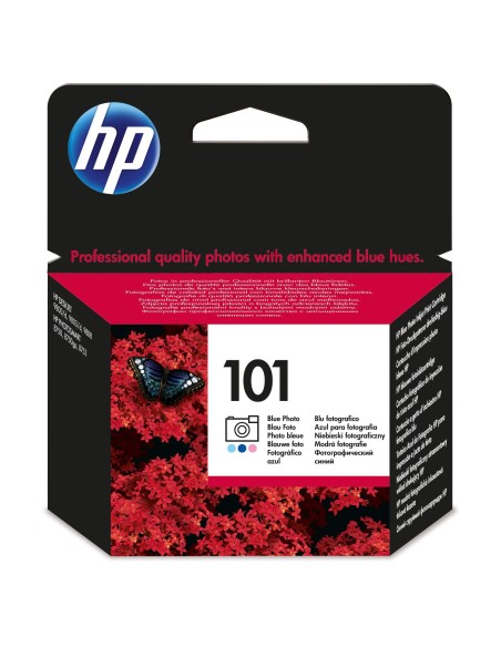 HP 101 cartuccia d'inchiostro 1 pz Originale Blu, Ciano chiaro, Magenta chiaro
