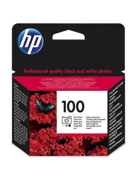 HP 100 cartuccia d'inchiostro 1 pz Originale Grigio