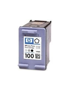 HP 100 cartuccia d'inchiostro 1 pz Originale Nero, Grigio
