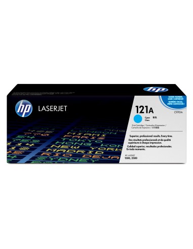HP 121A Cyan Original LaserJet Toner Cartridge with Smart Printing Technology cartuccia toner 1 pz Originale Ciano
