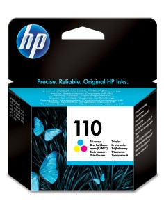 HP 110 cartuccia d'inchiostro 1 pz Originale Resa standard Ciano, Magenta, Giallo