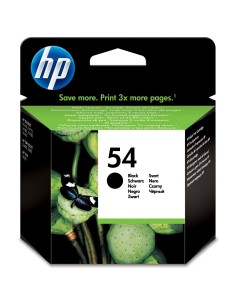 HP 54 cartuccia d'inchiostro 1 pz Originale Nero