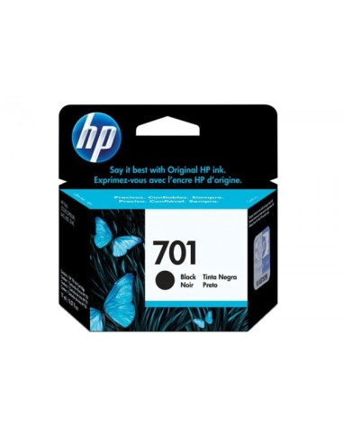 HP 701 cartuccia d'inchiostro 1 pz Originale Nero
