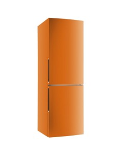 Haier CFL633CO frigorifero con congelatore Libera installazione 310 L Arancione