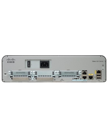 Cisco 1941 router cablato Gigabit Ethernet Argento
