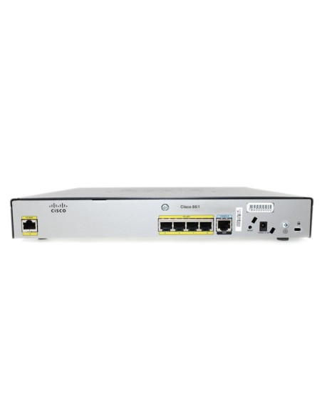 Cisco 861 router cablato Fast Ethernet Nero