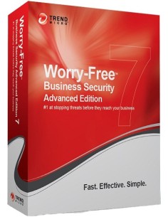 Trend Micro Worry-Free Business Security 7 Adv, Win, RNW, GOV, 26-50u, 22m Multilingua Licenza governativa (GOV) 1,83 anno i